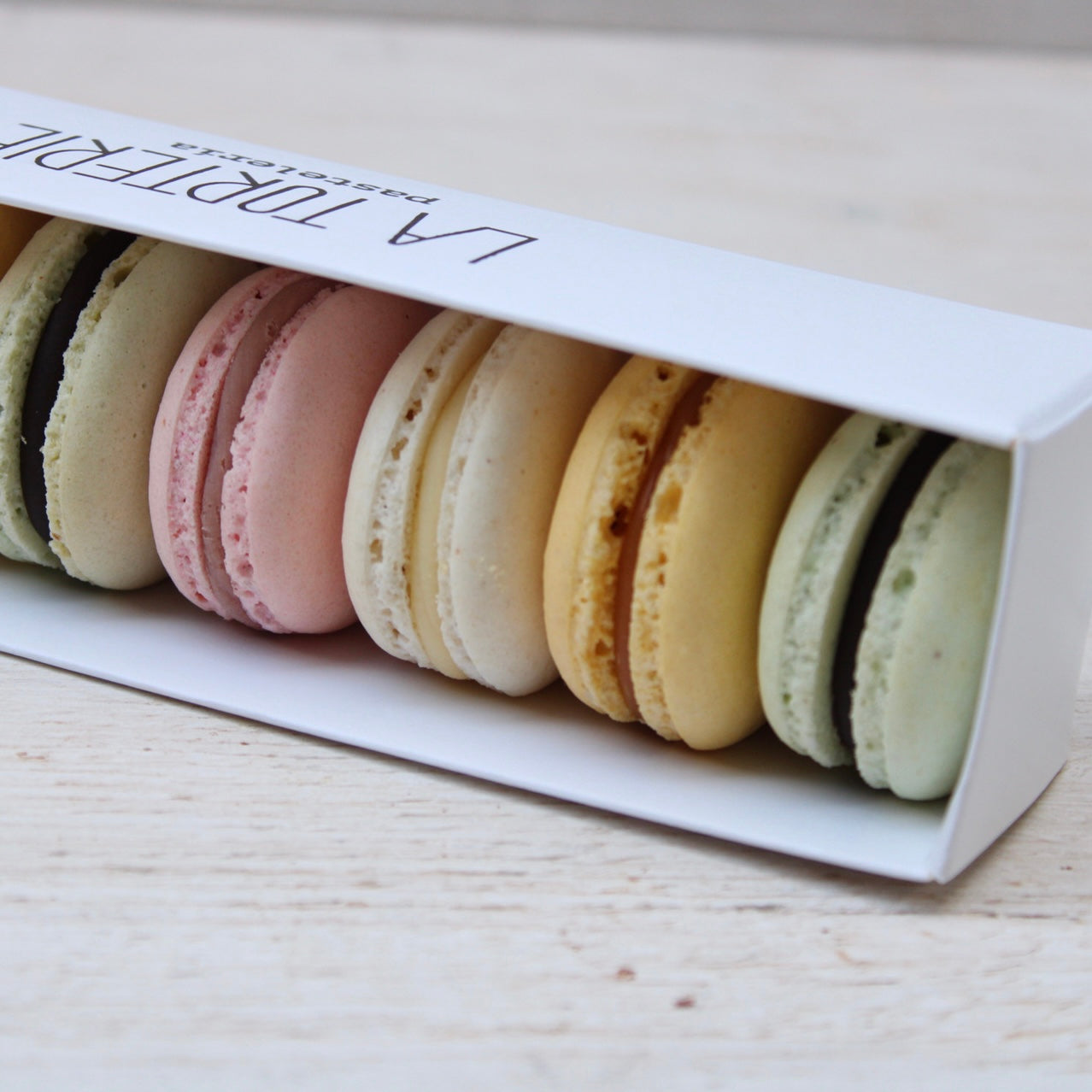 Caja 7 macarons