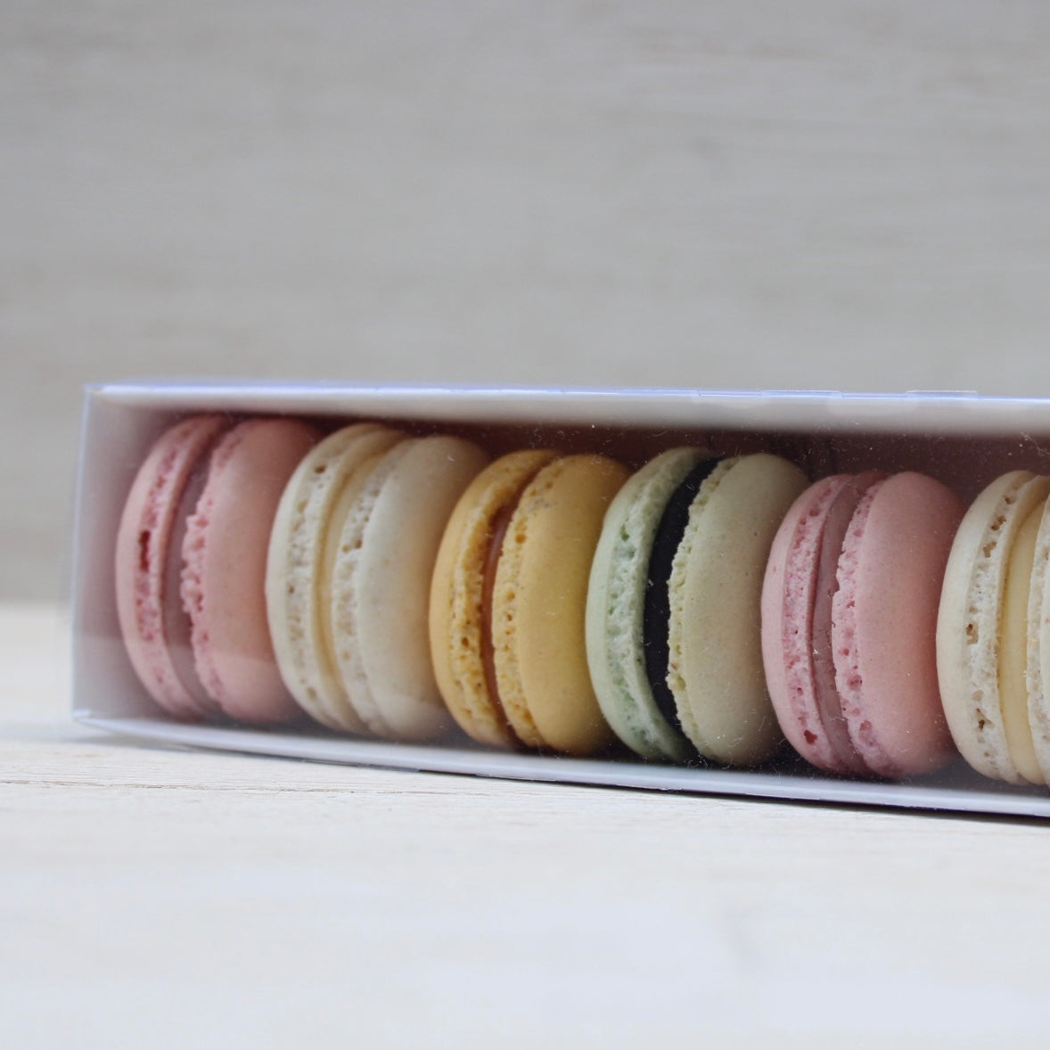 Caja 7 macarons