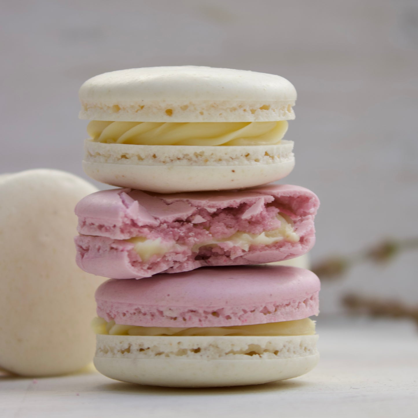 Bolsita 3 macarons